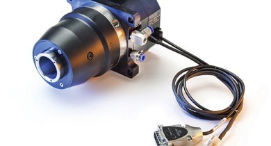 BLDC motor with constant exceedingly stable velocity, zero cogging, high accuracy of center of rotation, and high reliability.